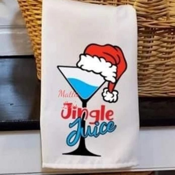 Kitchen Towel. Jingle Juice - Picture 1 of 1